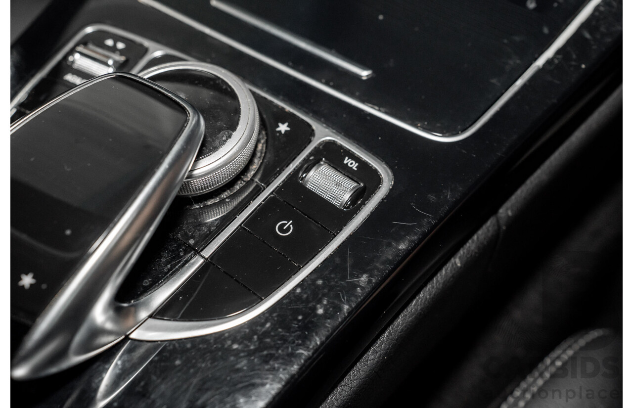 7/2015 Mercedes-Benz C200 Bluetec 205 4d Sedan Palladium Silver Turbo Diesel 1.6L