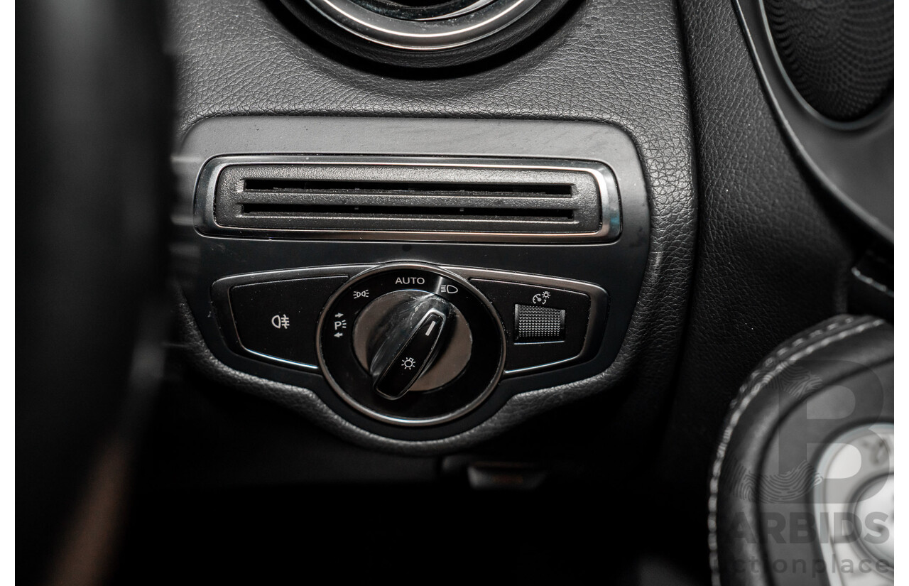 7/2015 Mercedes-Benz C200 Bluetec 205 4d Sedan Palladium Silver Turbo Diesel 1.6L