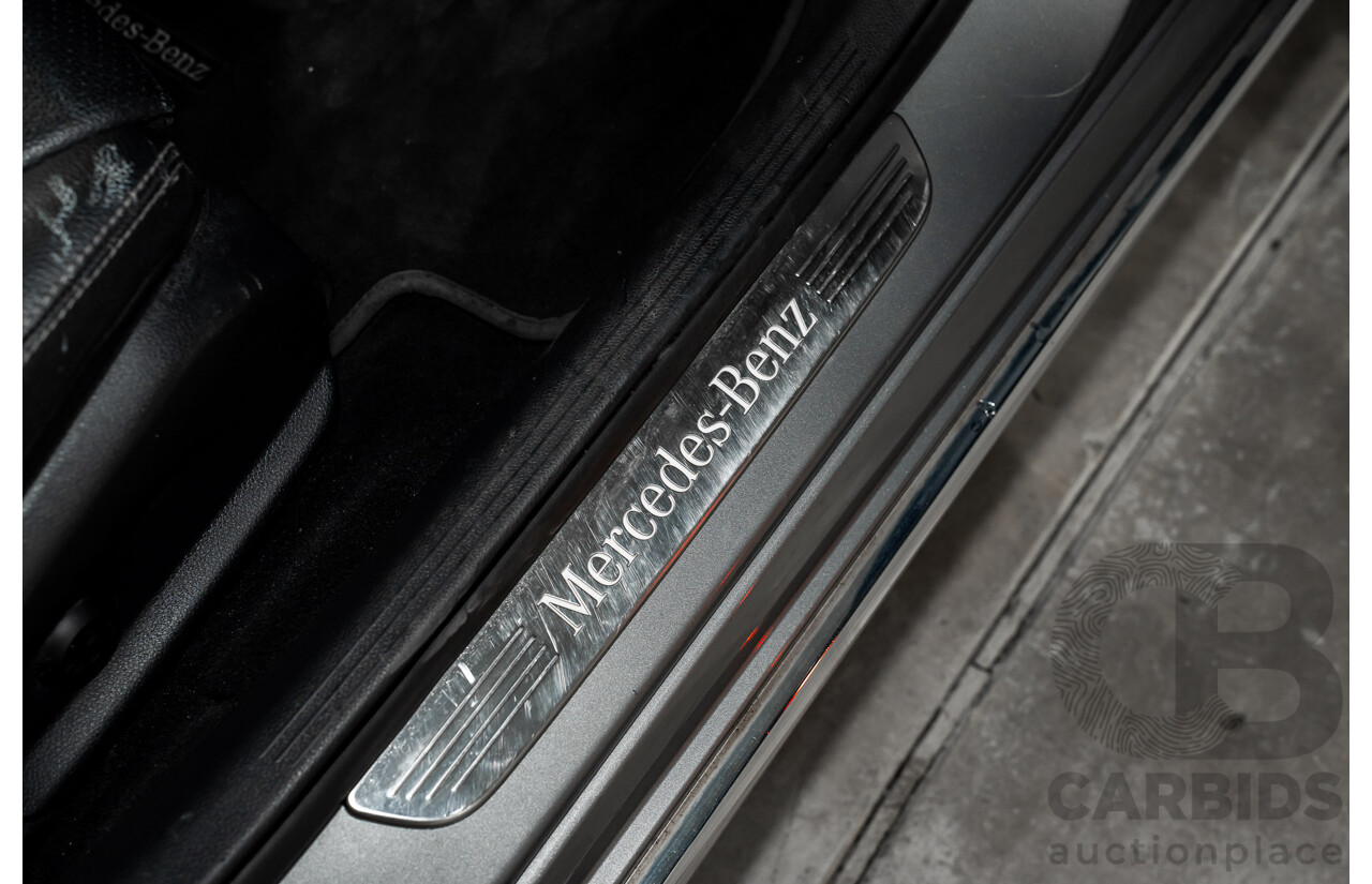 7/2015 Mercedes-Benz C200 Bluetec 205 4d Sedan Palladium Silver Turbo Diesel 1.6L