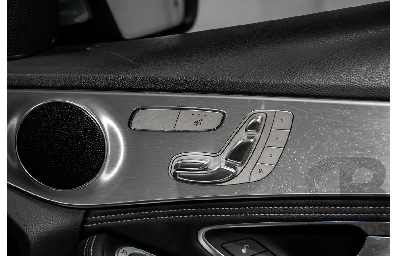 7/2015 Mercedes-Benz C200 Bluetec 205 4d Sedan Palladium Silver Turbo Diesel 1.6L