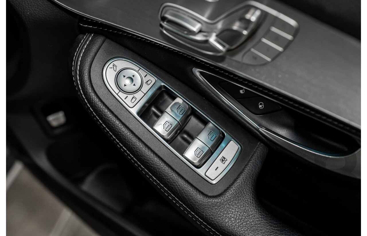 7/2015 Mercedes-Benz C200 Bluetec 205 4d Sedan Palladium Silver Turbo Diesel 1.6L