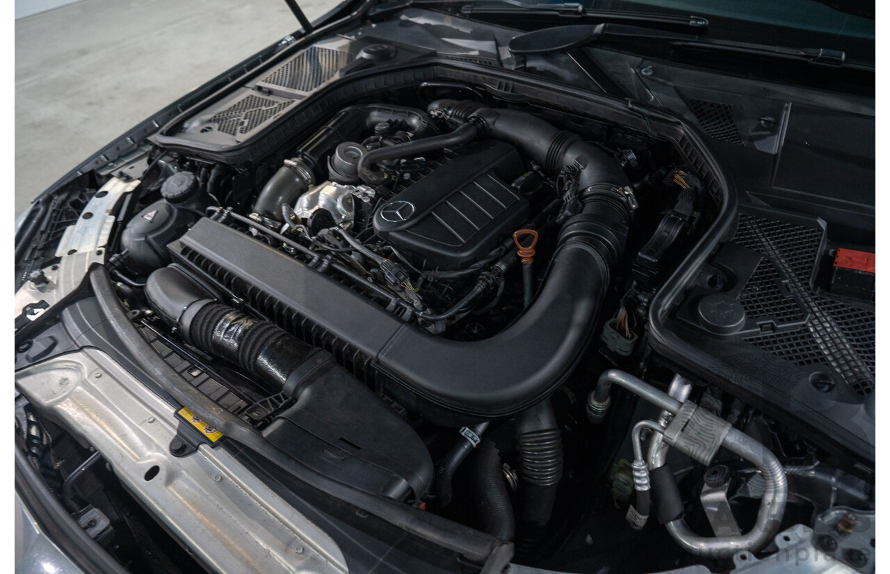 7/2015 Mercedes-Benz C200 Bluetec 205 4d Sedan Palladium Silver Turbo Diesel 1.6L