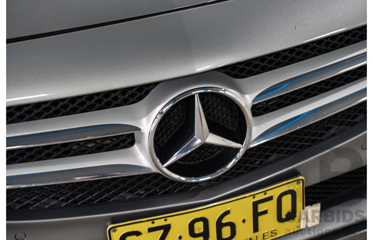 7/2015 Mercedes-Benz C200 Bluetec 205 4d Sedan Palladium Silver Turbo Diesel 1.6L