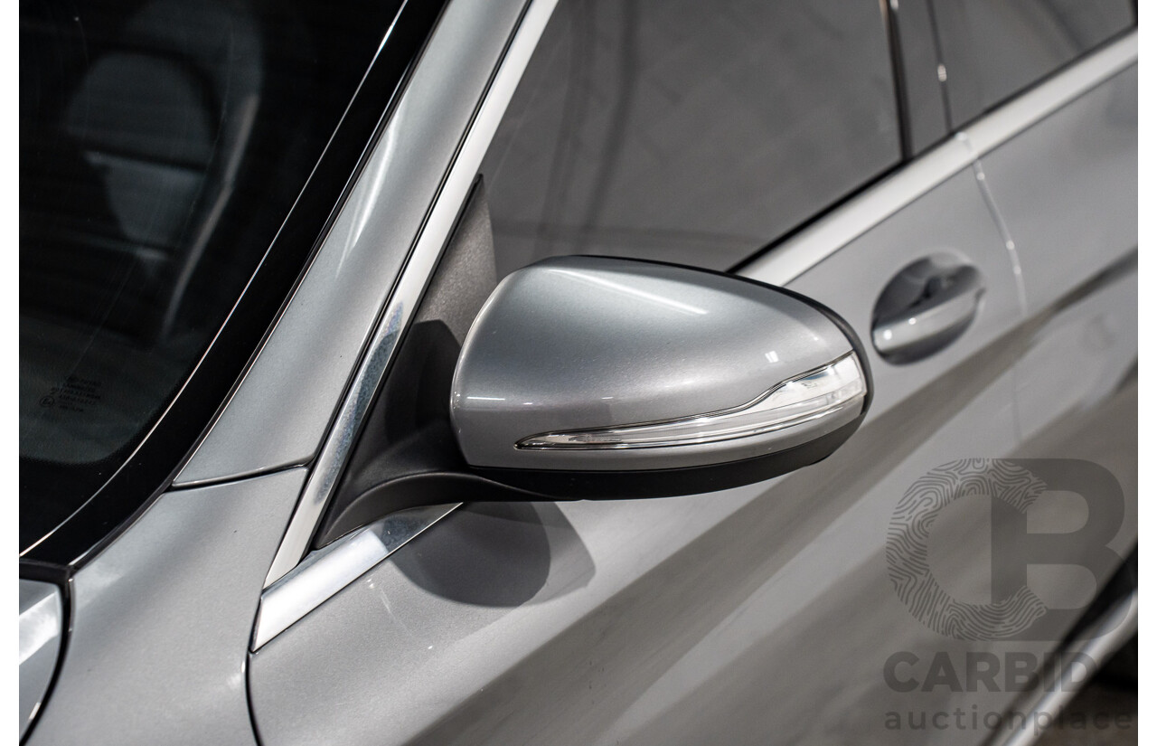 7/2015 Mercedes-Benz C200 Bluetec 205 4d Sedan Palladium Silver Turbo Diesel 1.6L