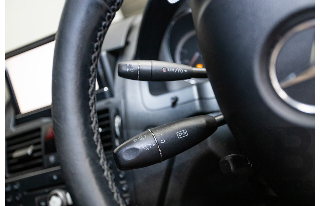 03/2009 Mercedes-Benz C63 AMG W204 4D Sedan Obsidian Black Metallic V8 6.2L