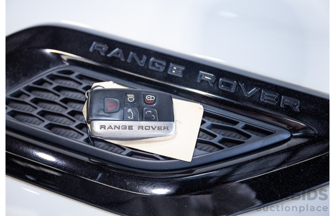 03/2014 Range Rover Range Rover Sport 3.0 TDV6 SE (AWD) LW 4D Wagon Fuji White Turbo Diesel 3.0L