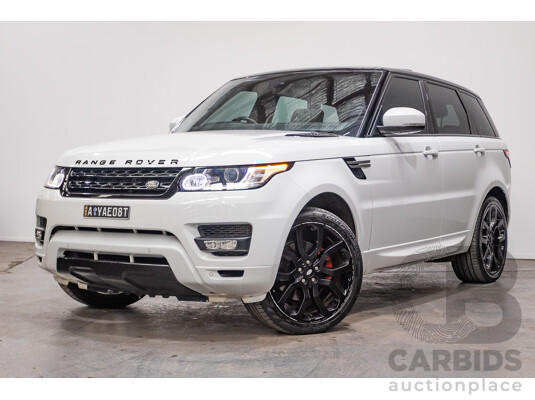 03/2014 Range Rover Range Rover Sport 3.0 TDV6 SE (AWD) LW 4D Wagon Fuji White Turbo Diesel 3.0L