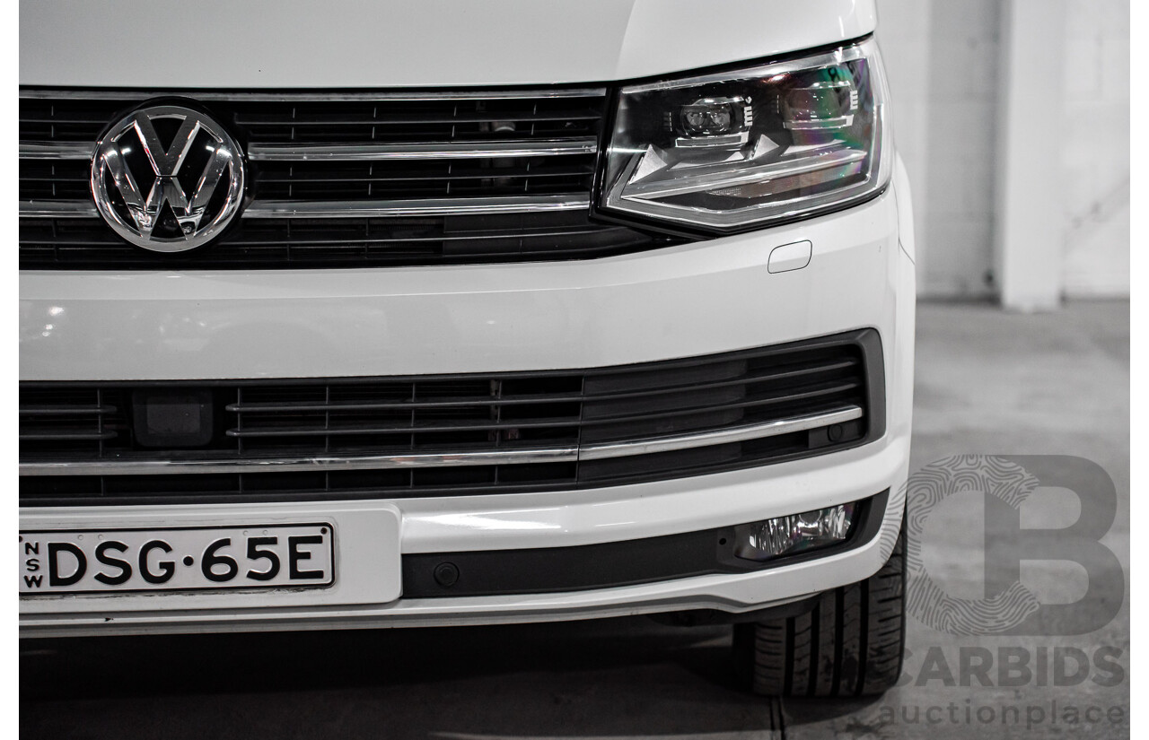 08/2017 Volkswagen Multivan Highline TDI450 (FWD) T6 MY18 4D Wagon Oryx White Pearl Turbo Diesel 2.0L