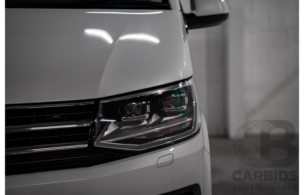 08/2017 Volkswagen Multivan Highline TDI450 (FWD) T6 MY18 4D Wagon Oryx White Pearl Turbo Diesel 2.0L