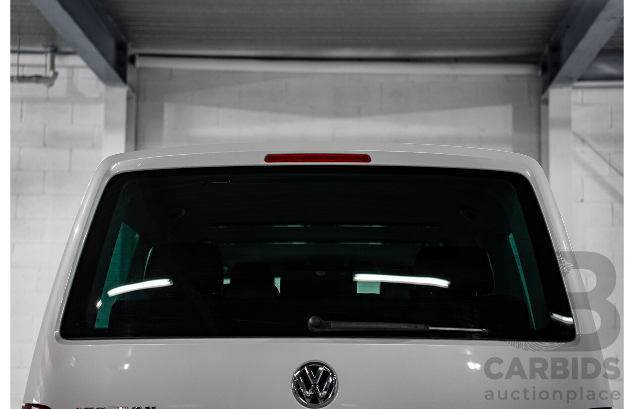 08/2017 Volkswagen Multivan Highline TDI450 (FWD) T6 MY18 4D Wagon Oryx White Pearl Turbo Diesel 2.0L