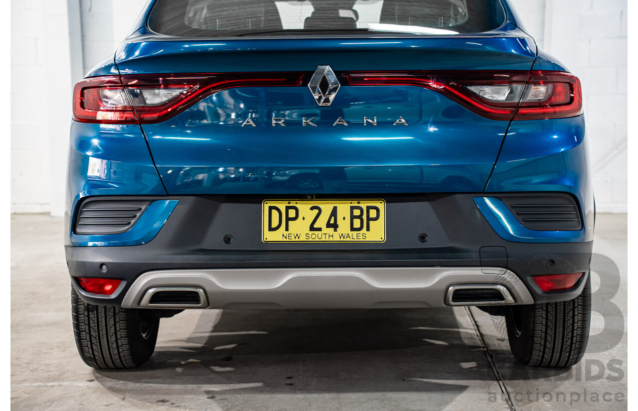 04/2022 Renault Arkana Zen (FWD) XJL MY22 4d Coupe Zanzibar Blue Metallic Turbo 1.3L
