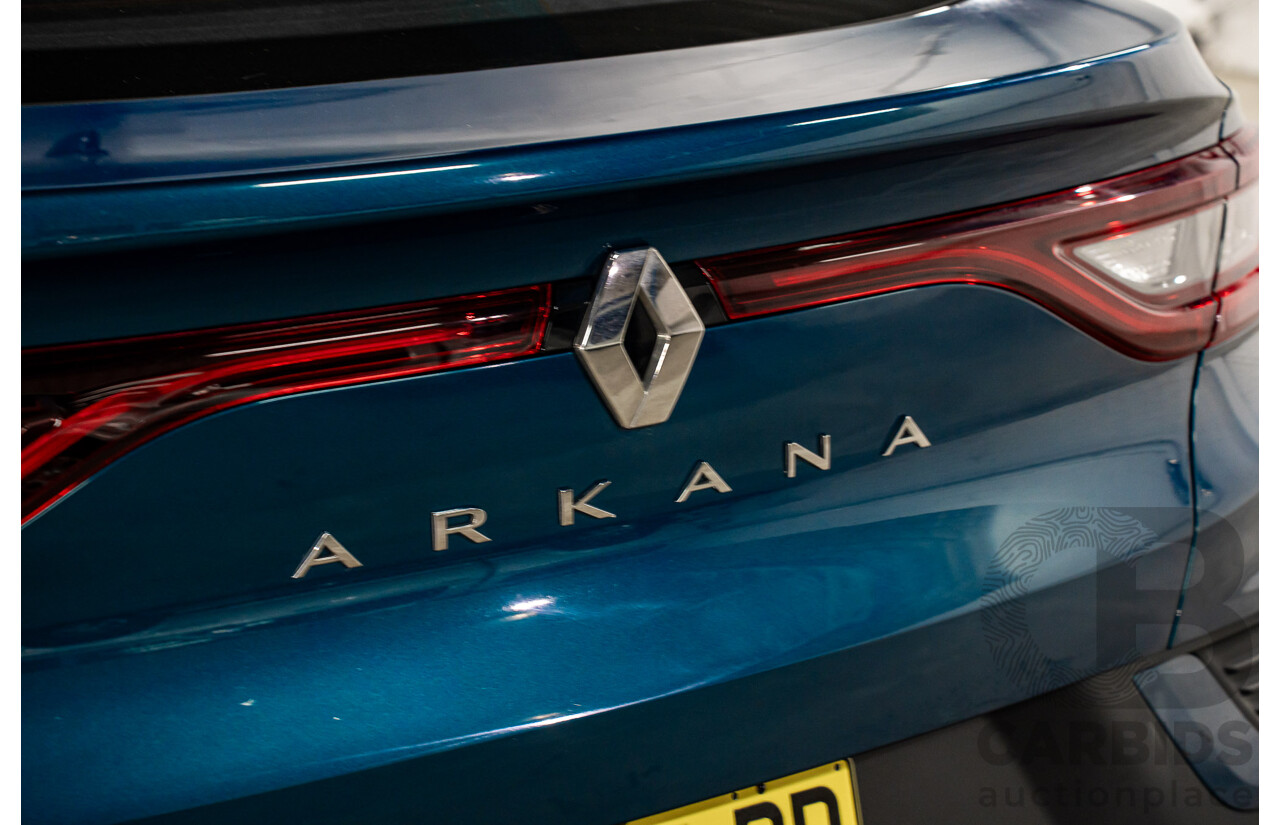 04/2022 Renault Arkana Zen (FWD) XJL MY22 4d Coupe Zanzibar Blue Metallic Turbo 1.3L
