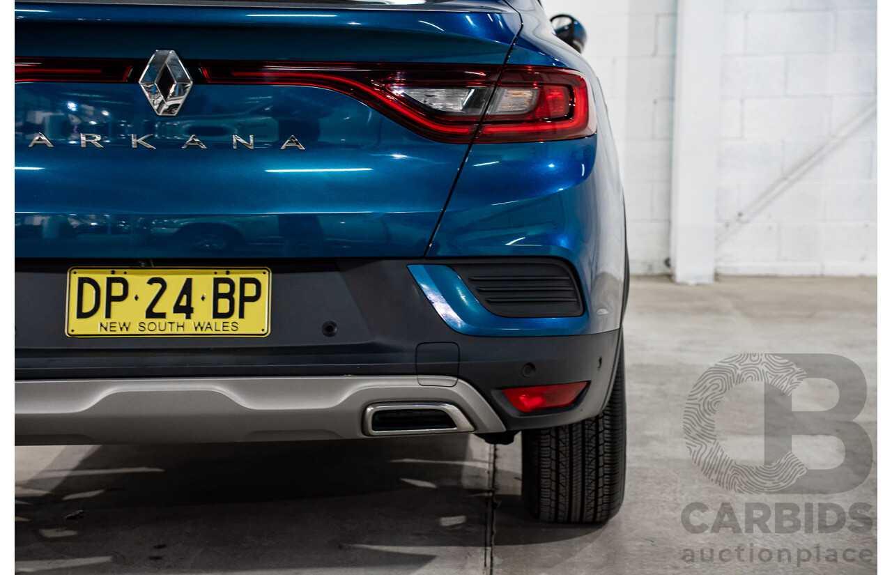 04/2022 Renault Arkana Zen (FWD) XJL MY22 4d Coupe Zanzibar Blue Metallic Turbo 1.3L