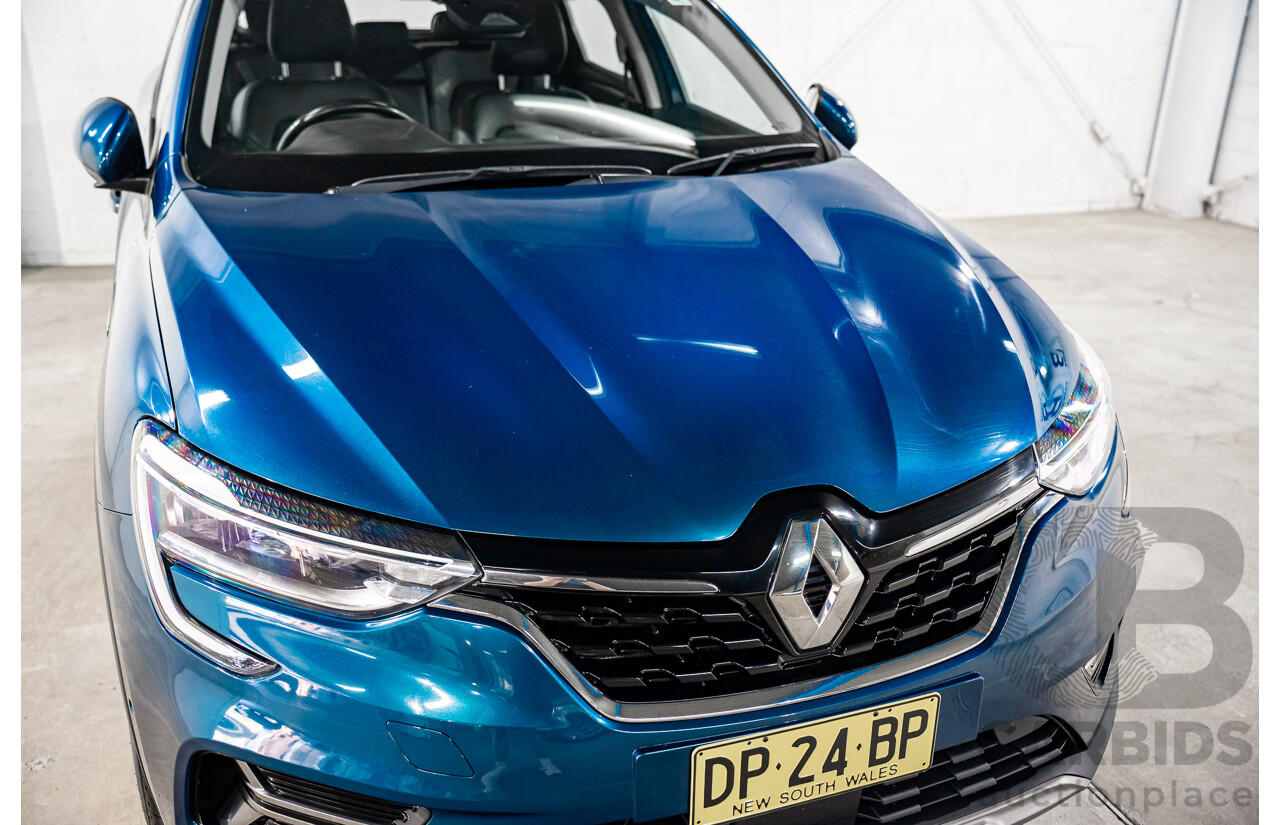 04/2022 Renault Arkana Zen (FWD) XJL MY22 4d Coupe Zanzibar Blue Metallic Turbo 1.3L