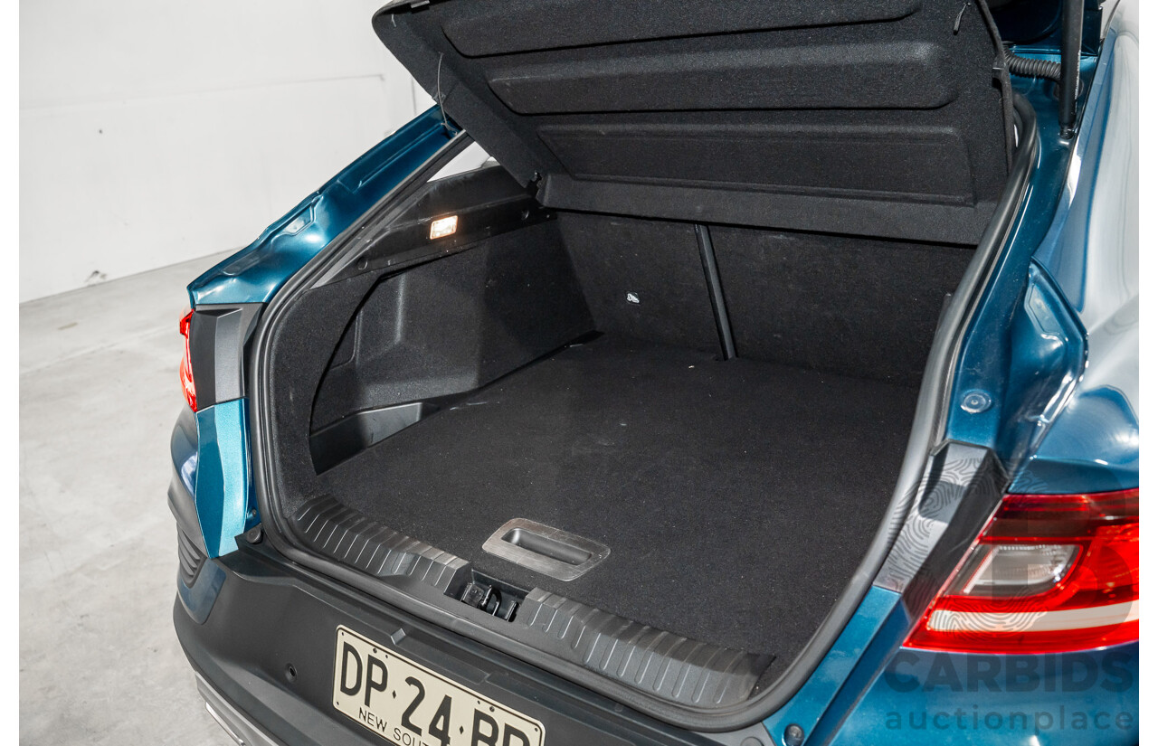 04/2022 Renault Arkana Zen (FWD) XJL MY22 4d Coupe Zanzibar Blue Metallic Turbo 1.3L