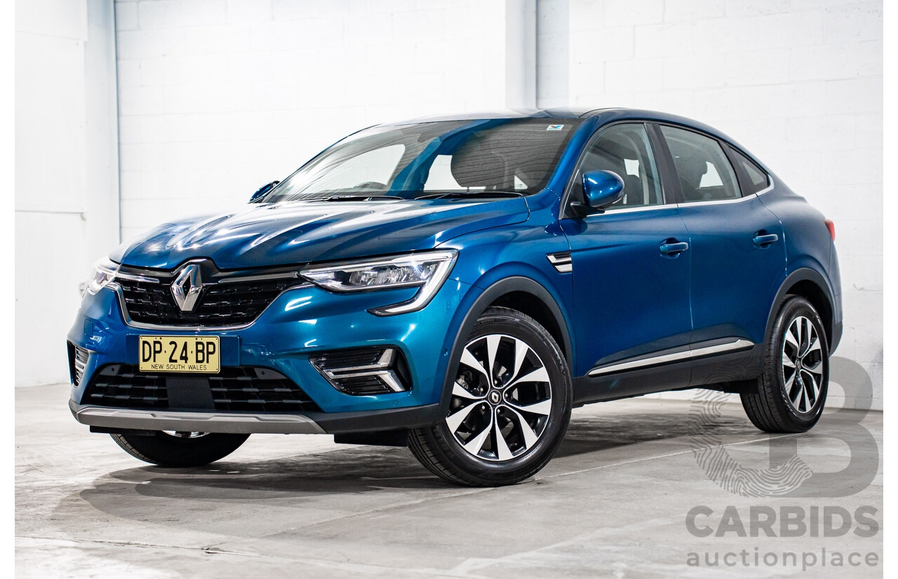 04/2022 Renault Arkana Zen (FWD) XJL MY22 4d Coupe Zanzibar Blue Metallic Turbo 1.3L