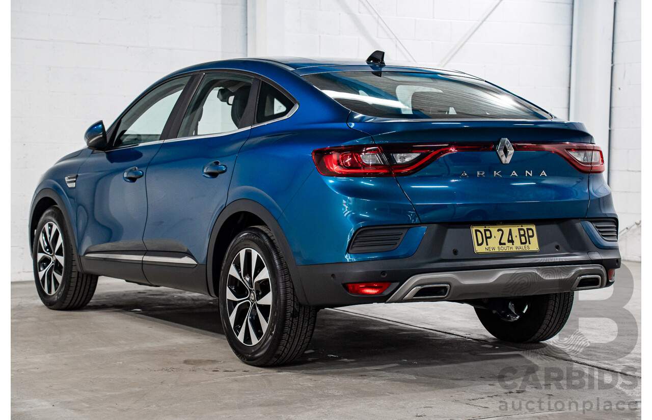 04/2022 Renault Arkana Zen (FWD) XJL MY22 4d Coupe Zanzibar Blue Metallic Turbo 1.3L