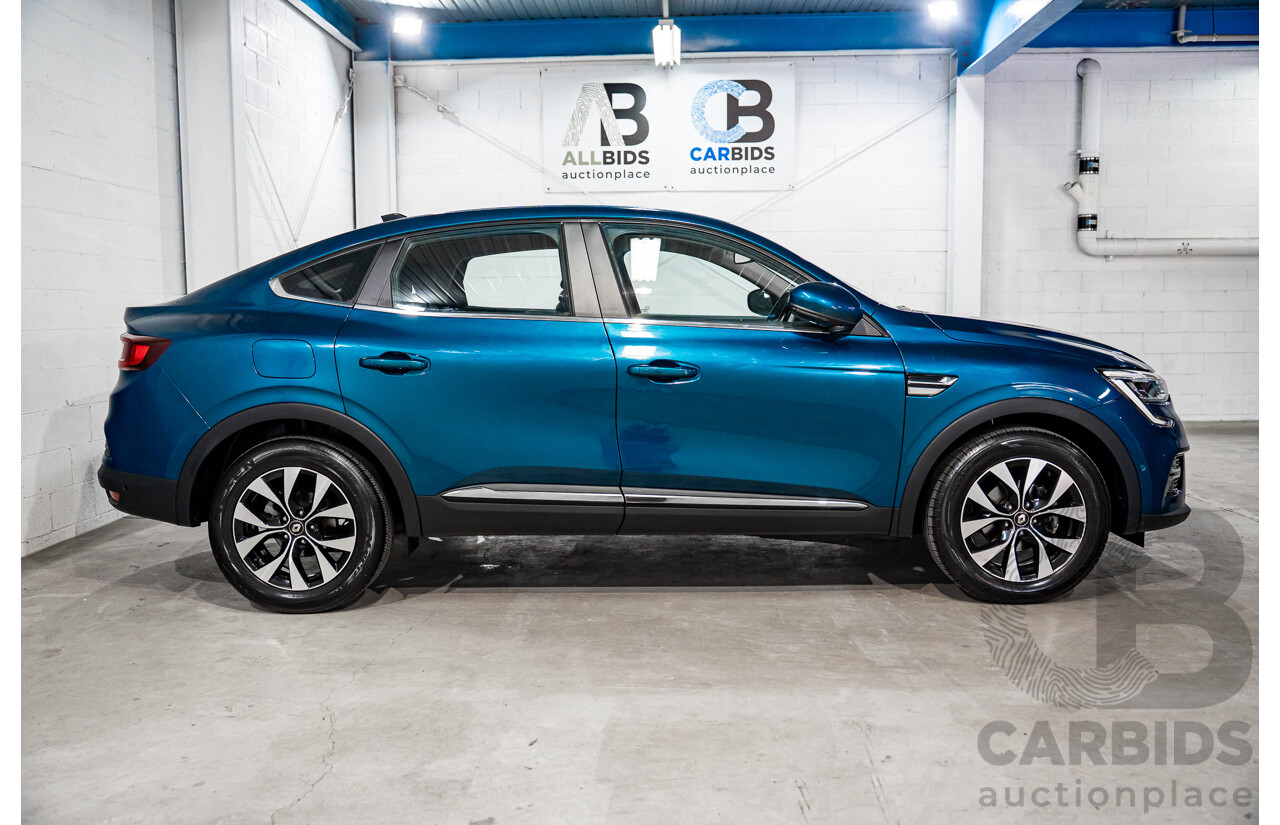 04/2022 Renault Arkana Zen (FWD) XJL MY22 4d Coupe Zanzibar Blue Metallic Turbo 1.3L