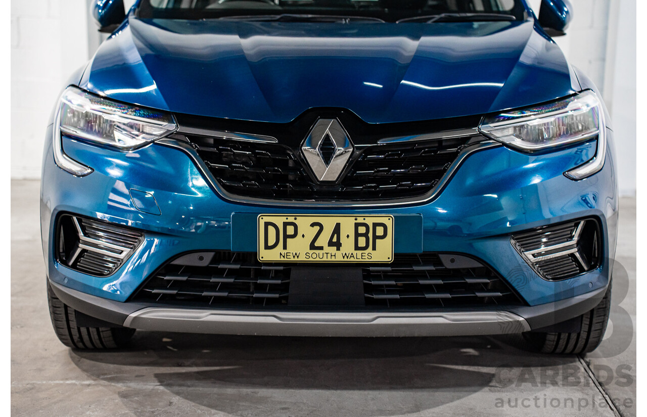 04/2022 Renault Arkana Zen (FWD) XJL MY22 4d Coupe Zanzibar Blue Metallic Turbo 1.3L