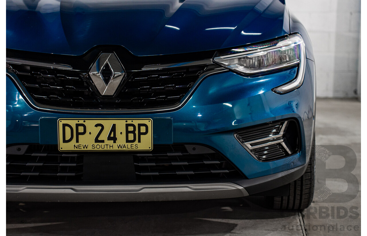 04/2022 Renault Arkana Zen (FWD) XJL MY22 4d Coupe Zanzibar Blue Metallic Turbo 1.3L
