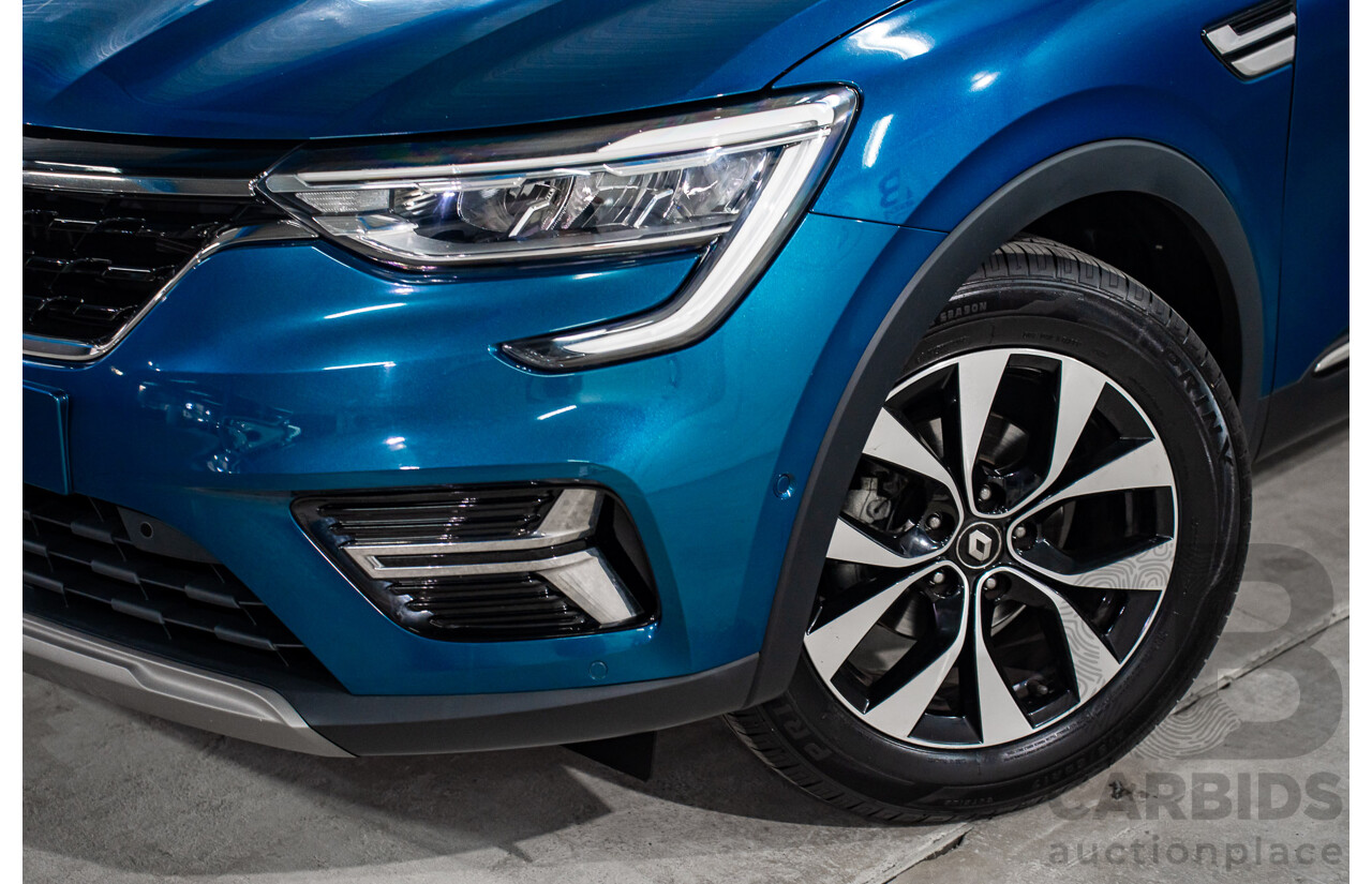 04/2022 Renault Arkana Zen (FWD) XJL MY22 4d Coupe Zanzibar Blue Metallic Turbo 1.3L
