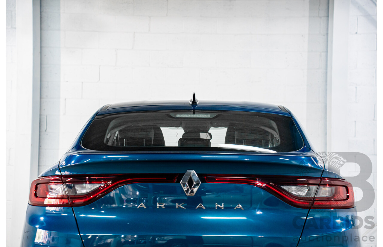 04/2022 Renault Arkana Zen (FWD) XJL MY22 4d Coupe Zanzibar Blue Metallic Turbo 1.3L