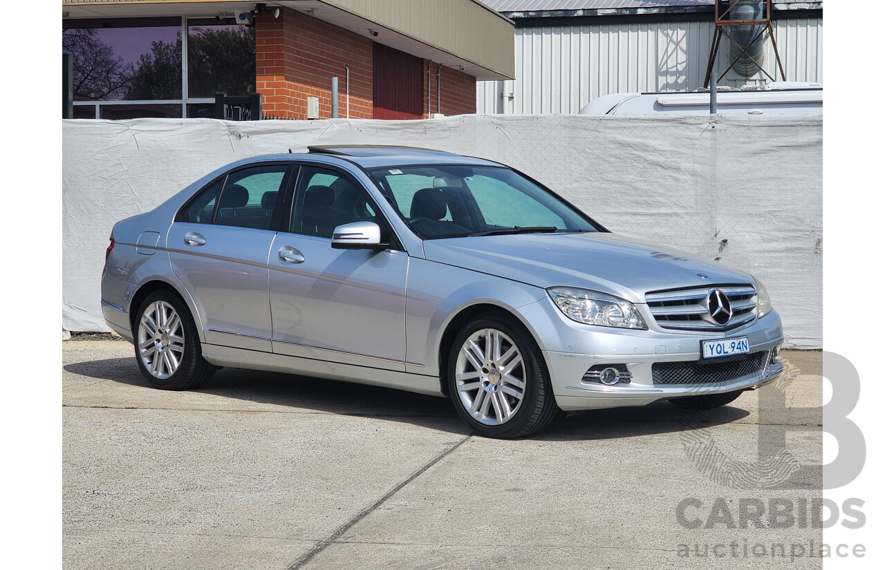 5/2009 Mercedes-Benz C220 CDI Classic W204 4d Sedan Silver 2.1L