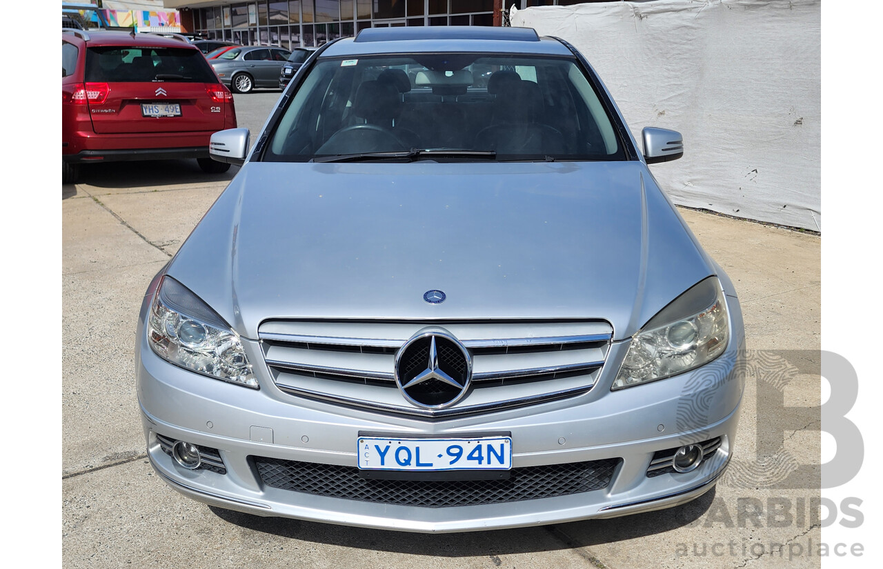 5/2009 Mercedes-Benz C220 CDI Classic W204 4d Sedan Silver 2.1L