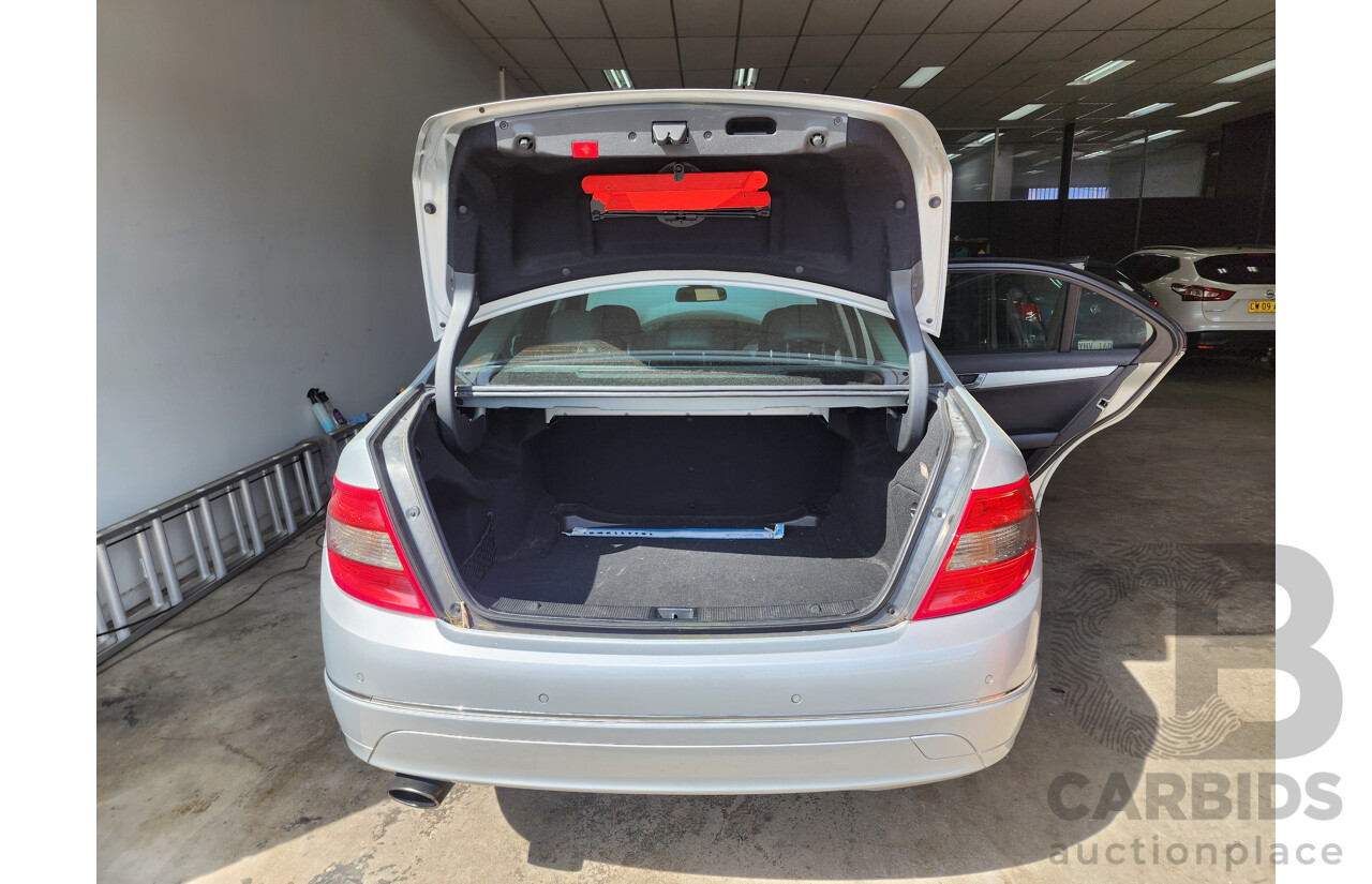 5/2009 Mercedes-Benz C220 CDI Classic W204 4d Sedan Silver 2.1L