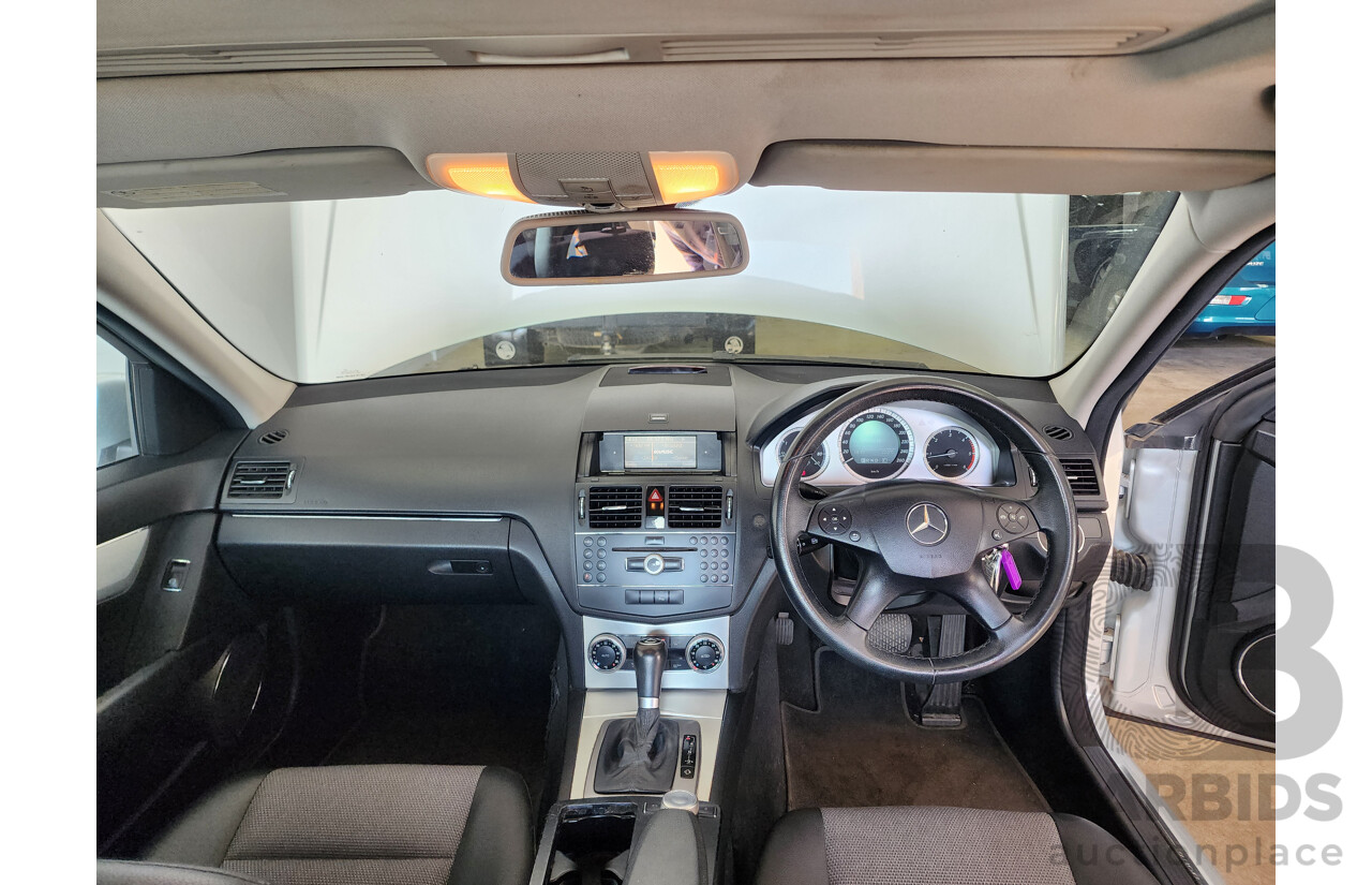 5/2009 Mercedes-Benz C220 CDI Classic W204 4d Sedan Silver 2.1L