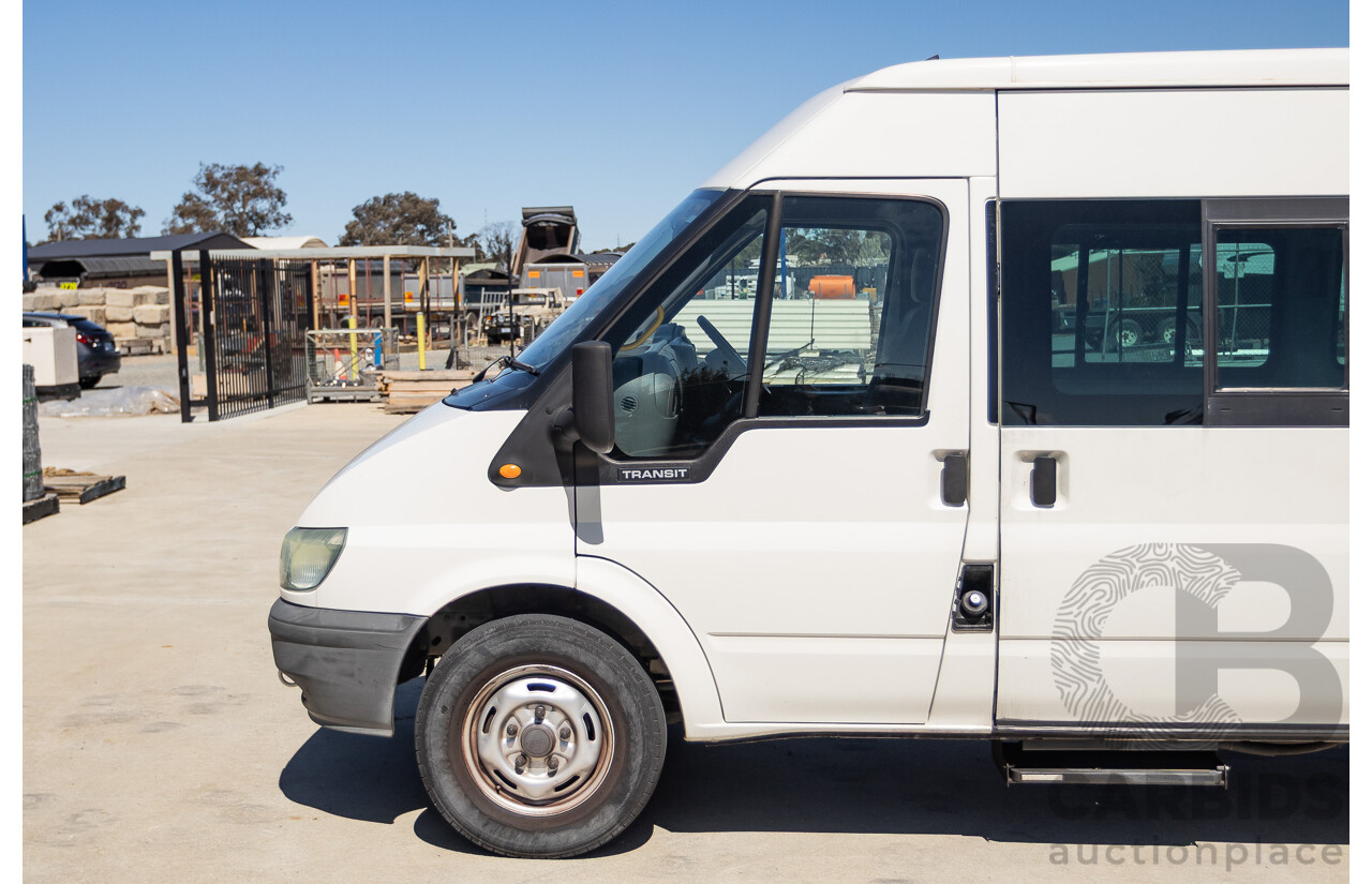3/2006 Ford Transit VJ Bus Diamond White Turbo Diesel 2.4L