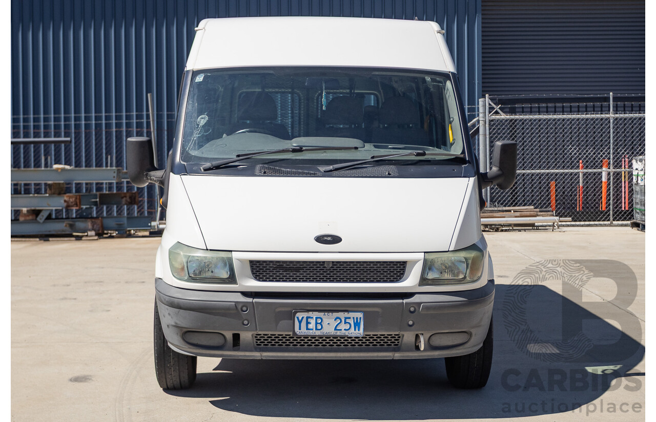 3/2006 Ford Transit VJ Bus Diamond White Turbo Diesel 2.4L