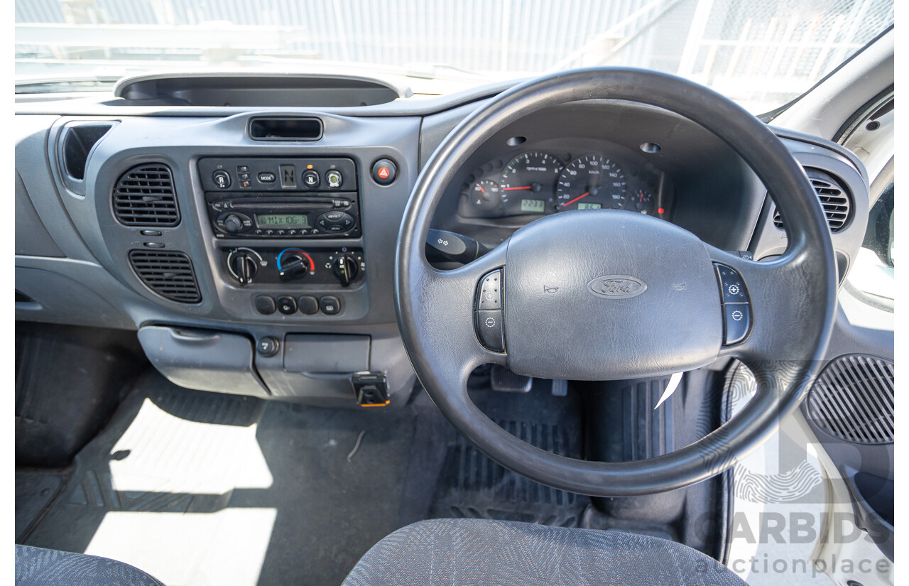 3/2006 Ford Transit VJ Bus Diamond White Turbo Diesel 2.4L