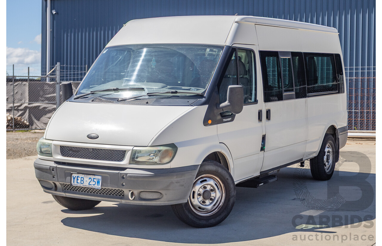 3/2006 Ford Transit VJ Bus Diamond White Turbo Diesel 2.4L