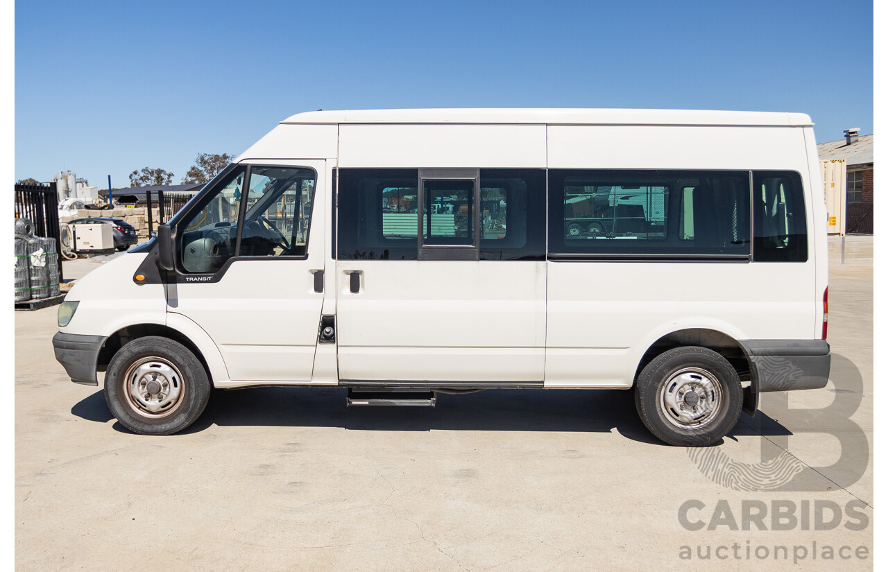 3/2006 Ford Transit VJ Bus Diamond White Turbo Diesel 2.4L