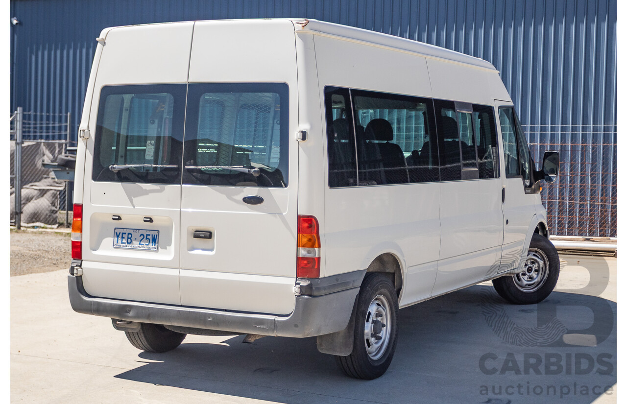 3/2006 Ford Transit VJ Bus Diamond White Turbo Diesel 2.4L