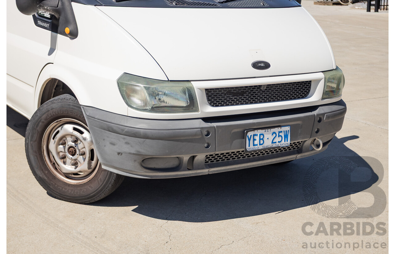 3/2006 Ford Transit VJ Bus Diamond White Turbo Diesel 2.4L