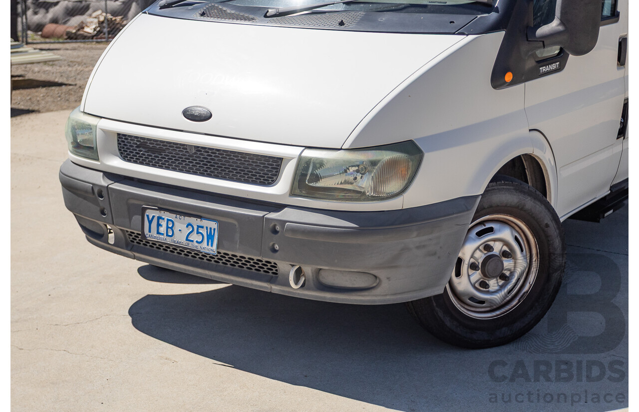 3/2006 Ford Transit VJ Bus Diamond White Turbo Diesel 2.4L