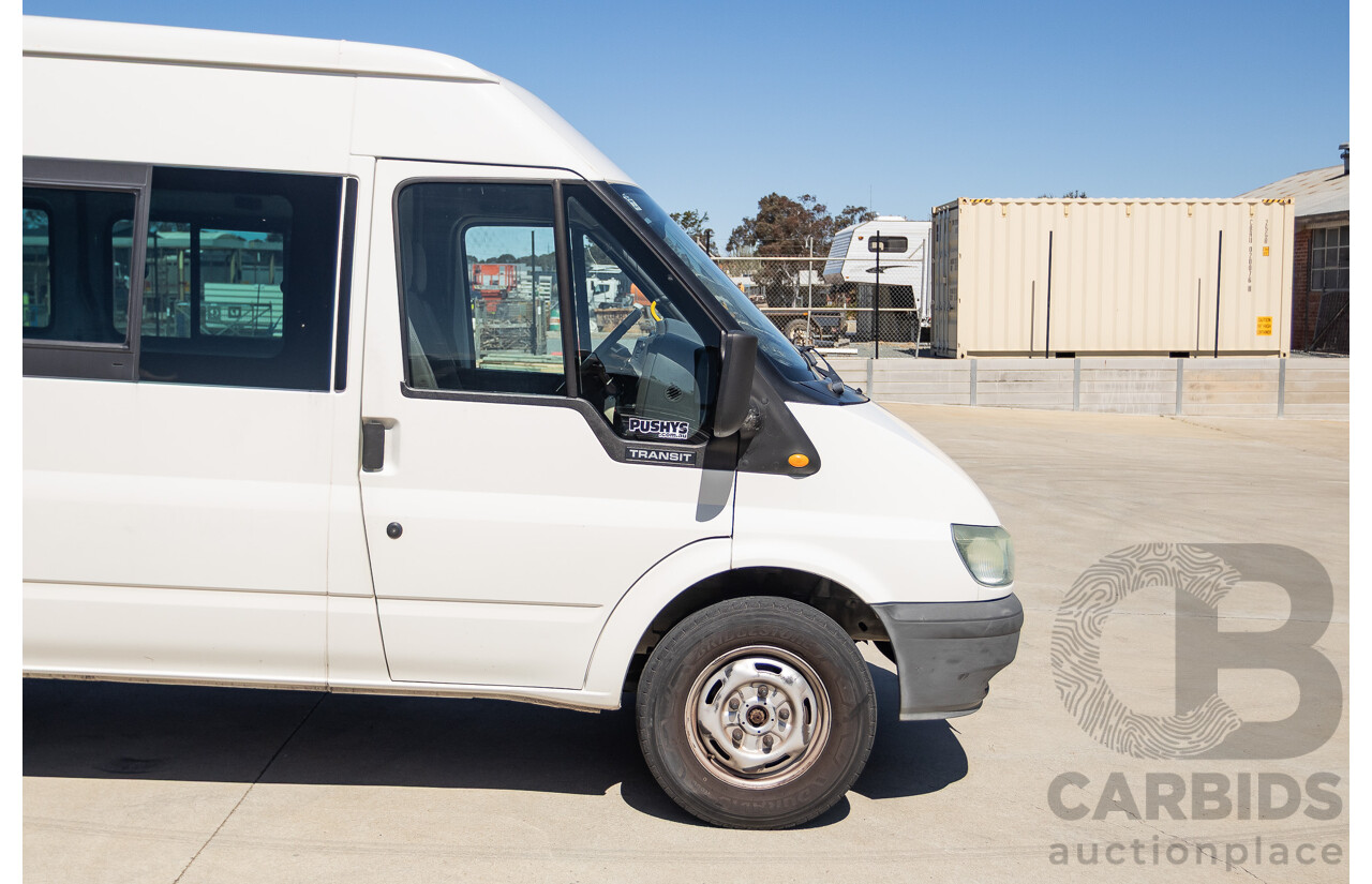 3/2006 Ford Transit VJ Bus Diamond White Turbo Diesel 2.4L