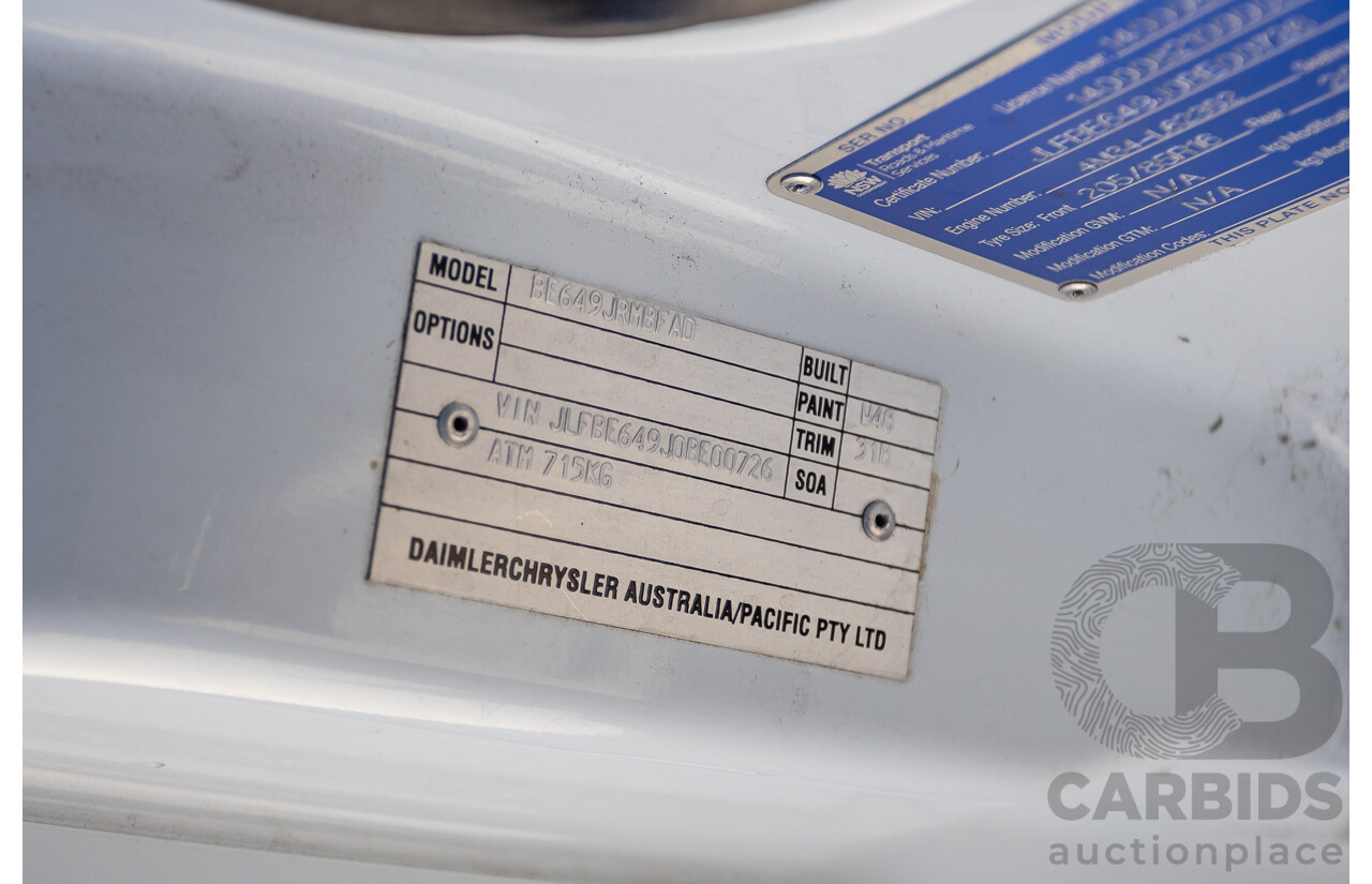 10/2007 Mitsubishi Fuso Rosa Turbo Diesel 3.9L 17 Seater Bus with Braun Vista Commercial Wheelchair Lift