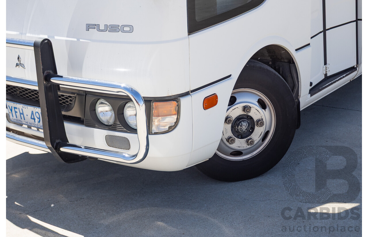 10/2007 Mitsubishi Fuso Rosa Turbo Diesel 3.9L 17 Seater Bus with Braun Vista Commercial Wheelchair Lift