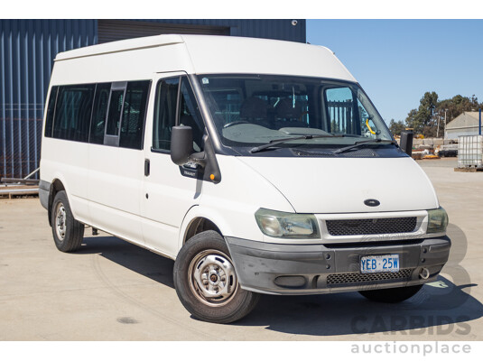 3/2006 Ford Transit VJ Bus Diamond White Turbo Diesel 2.4L