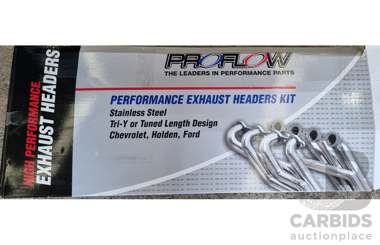 Proflow Performance Exhaust Header Complete Kit to Suit Early V8 Holden 253, 308, Tri - Y - ORP - $838.95