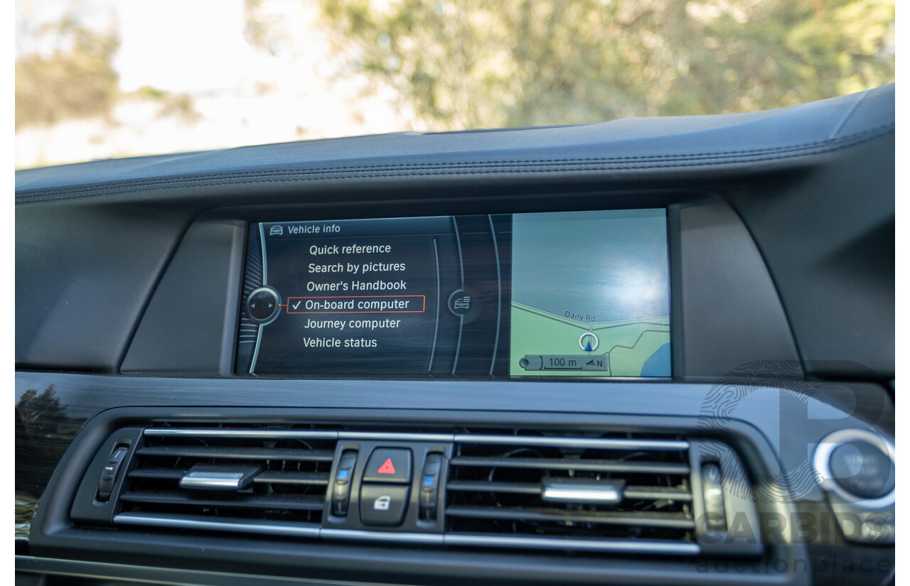 7/2012 BMW M5 F10 MY12 4d Sedan Sapphire Black Metallic Twin Turbo V8 4.4L