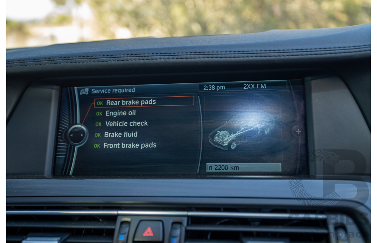 7/2012 BMW M5 F10 MY12 4d Sedan Sapphire Black Metallic Twin Turbo V8 4.4L