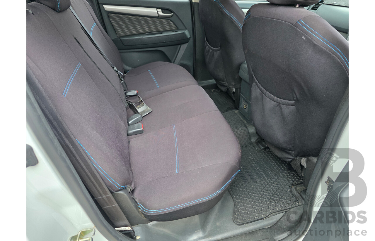 04/2015 Holden Colorado LS (4x4) RG MY15 Crew C/Chas White Turbo Diesel 2.8L