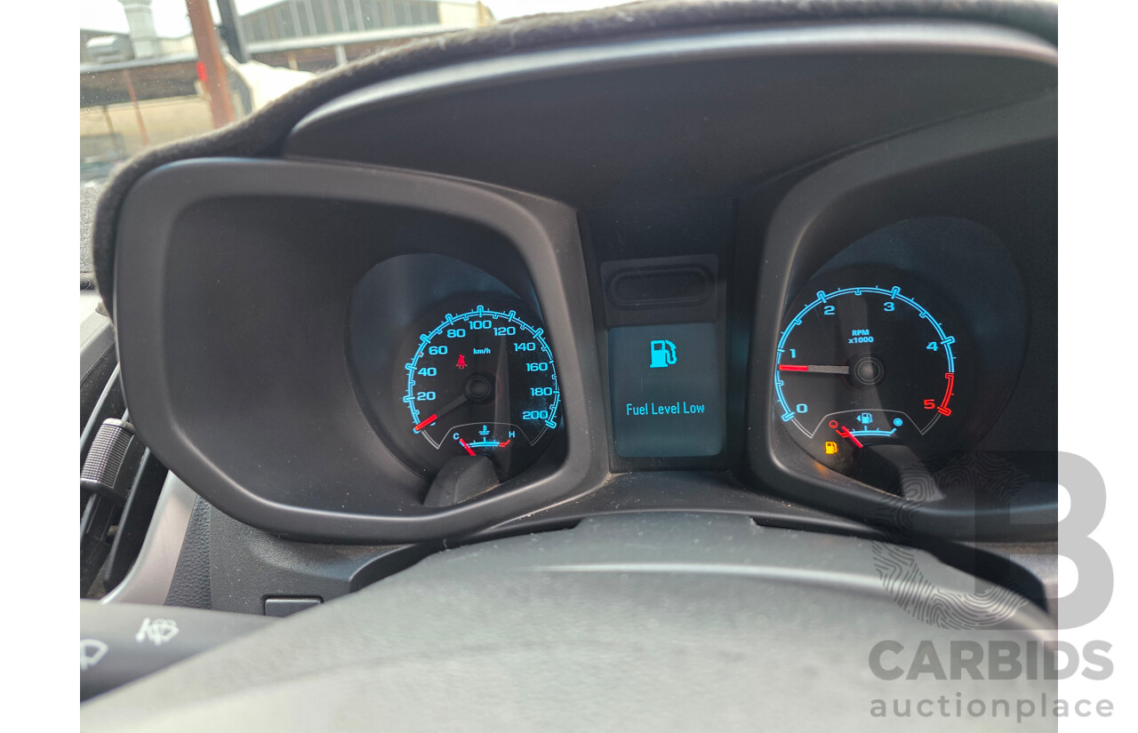 04/2015 Holden Colorado LS (4x4) RG MY15 Crew C/Chas White Turbo Diesel 2.8L