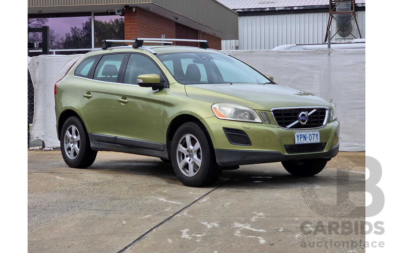 10/2010 Volvo XC60 3.2 (AWD) DZ MY11 4D Wagon Green 3.2L