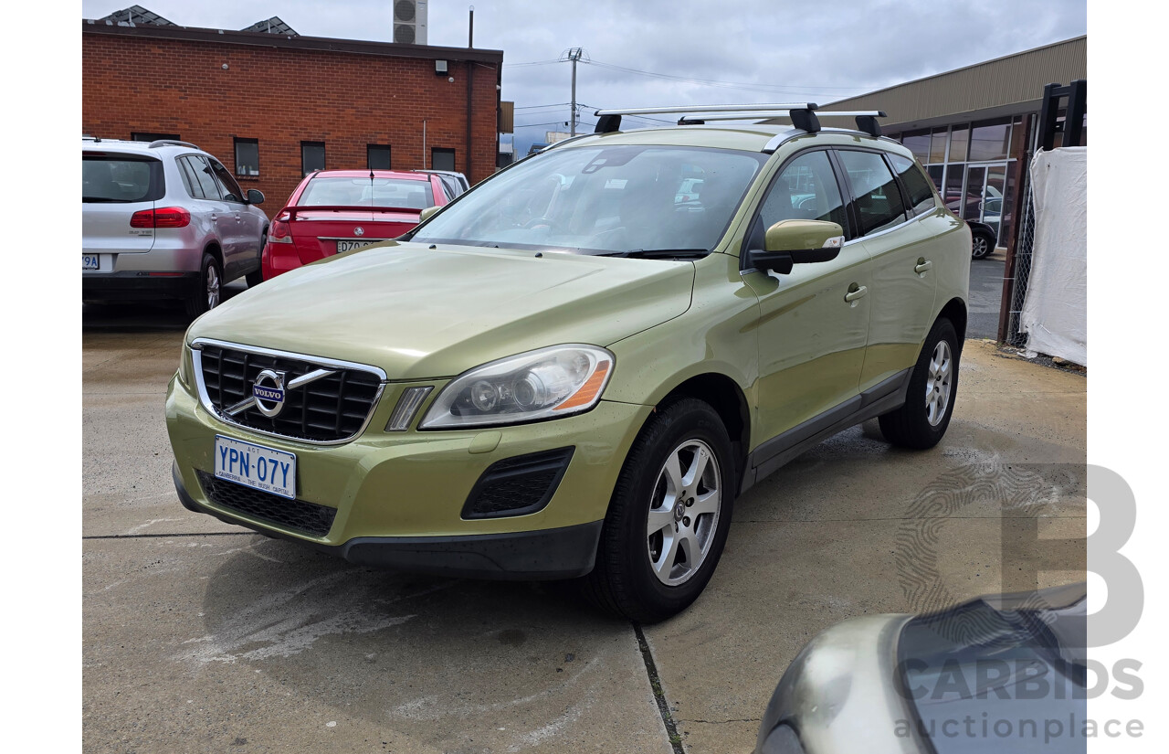 10/2010 Volvo XC60 3.2 (AWD) DZ MY11 4D Wagon Green 3.2L