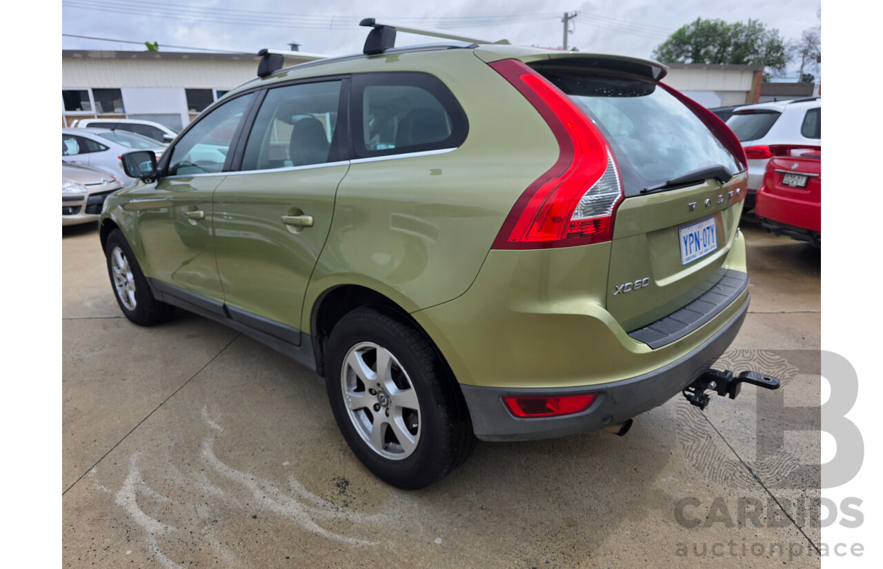 10/2010 Volvo XC60 3.2 (AWD) DZ MY11 4D Wagon Green 3.2L